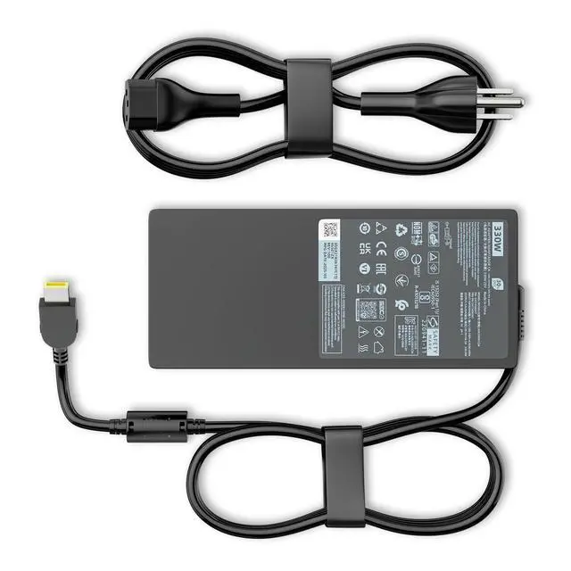 Alt view image 2 of 6 - Slim 330W GaN ADL330SDC3A Charger Replacement for Lenovo Legion RTX Laptop | Legion pro 5i 5 9 9i 7 7i 16IRX8 16IRX8H 16IRX9 RTX 4070 4080 4090 Yoga AIO GX21K06347 20V 16.5A Power AC Adapter Supply Co