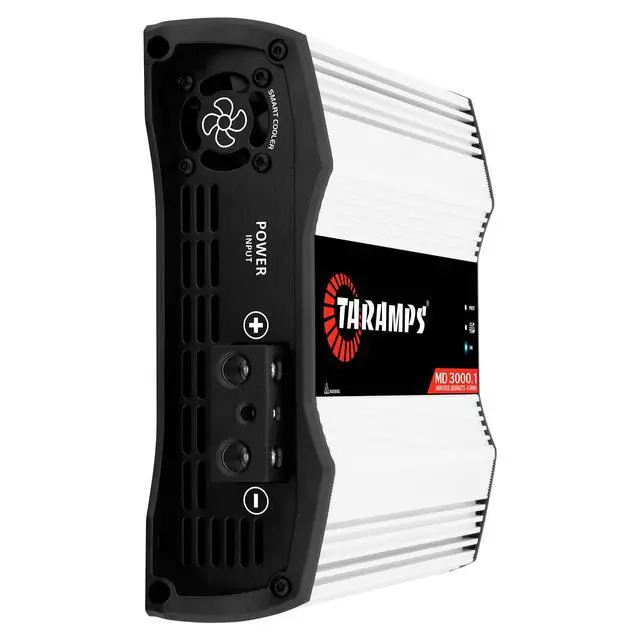 Alt view image 2 of 6 - Taramps MD 3000.1 Amplifier 4 Ohms 3000 Watts RMS 1 Channel Full Range, Car Audio Monoblock, LED Monitor Indicator, Class D Great for Subwoofer, MD 3k