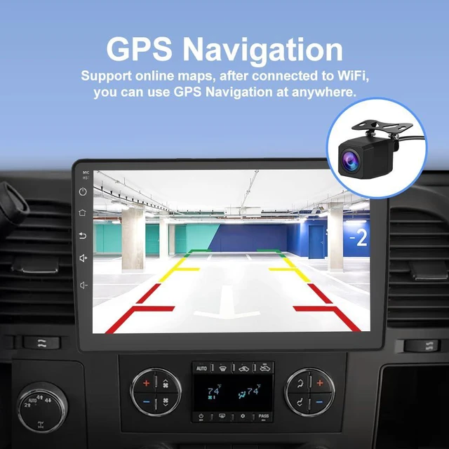 Alt view image 6 of 6 - Car Radio Stereo for Chevy Silverado Tahoe Equinox GMC Sierra Yukon 64GB