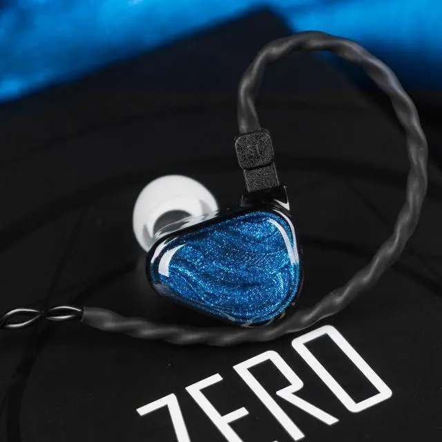 Alt view image 4 of 6 - x Crinacle Zero Dual Dynamic Drivers HiFi Wired Earbuds in-Ear Headphone Gaming Earbuds