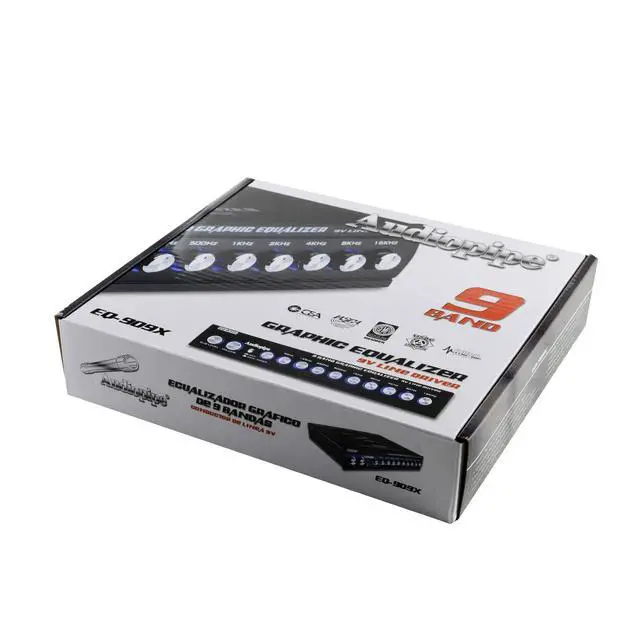 Alt view image 5 of 6 - 9 Band Graphic Equalizer with 9 V LINE Driver (EQ-909X)