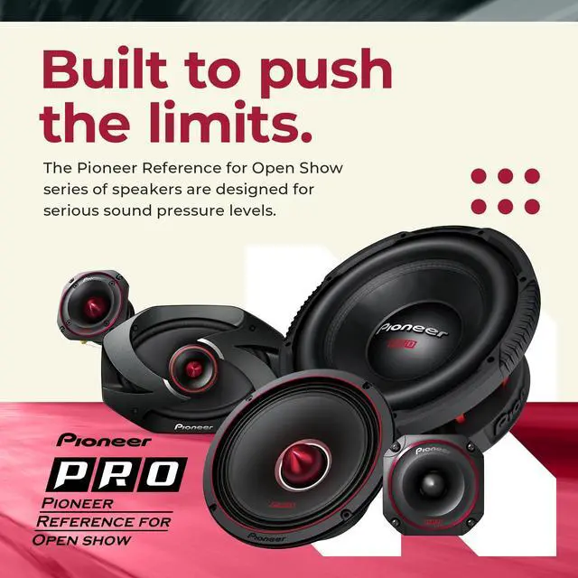 Alt view image 2 of 6 - P.R.O. Series TS-B401PRO 4" Car Tweeters 500W Max | Perfect for High-SPL Builds and Pro-Level Car Audio, Bullet Style Tweeter