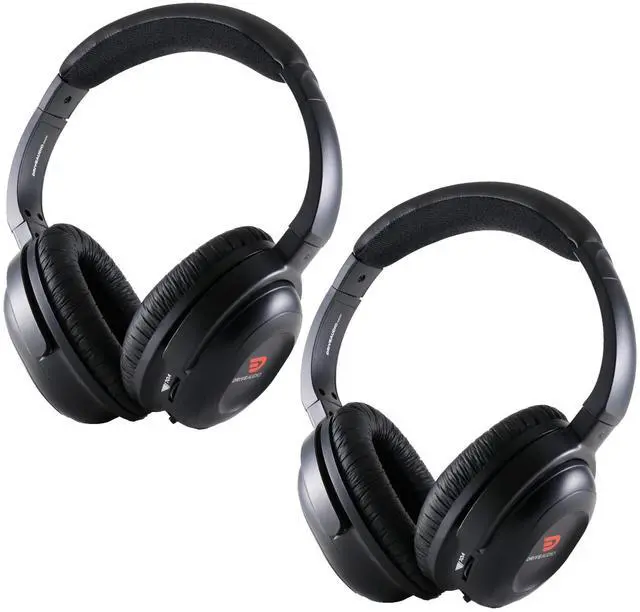 Main image of Headphones for Honda & Acura (2 Pack) Fits Odyssey, CR-V, Accord, HR-V, Pilot, Passport, Ridgeline, RDX, MDX