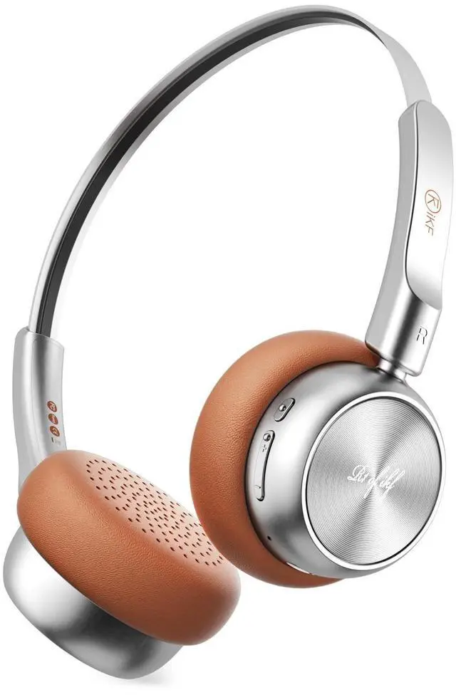 Main image of R1 Wireless Bluetooth Headphones, Retro Classic Lightweight Headset, Builti-in Mic, 60H Playback, Dual Device Connectivity, Low Latency, App Customization,Throwback 80s 90s,OOTD, Brown | 38ms Low Late