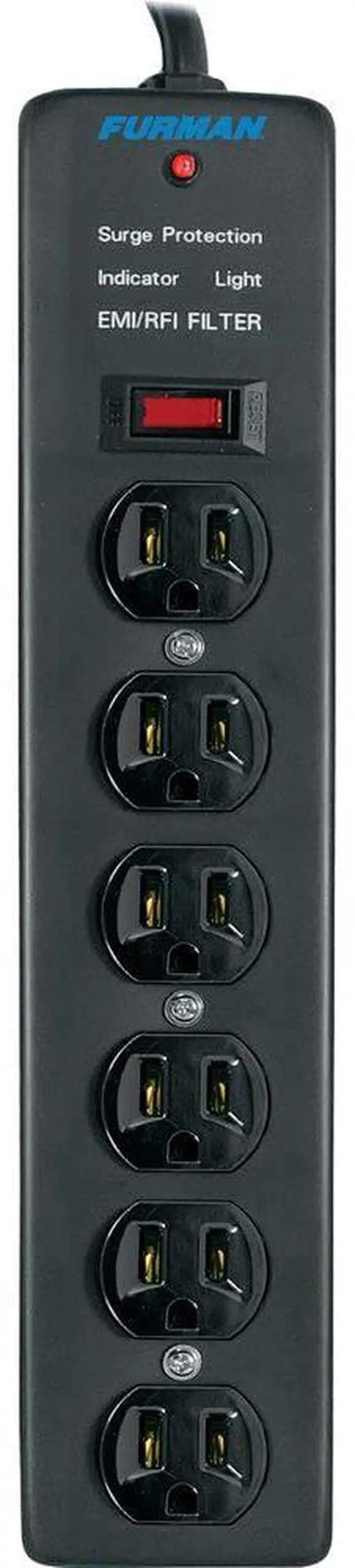 Alt view image 3 of 5 - Furman Pro Plug 6-Outlet Power Strip with Surge Protection (Pair)