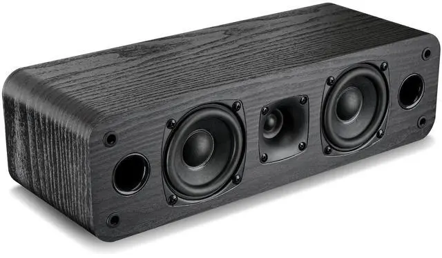 Alt view image 3 of 6 - 5.0 Home Theater System, HiFi Surround Sound Speakers | 230W Peak Power, Dialogue Clarity, Passive, Classic Retro Wood Grain, For TV/PC, Amplifier Required, Cable Not Included