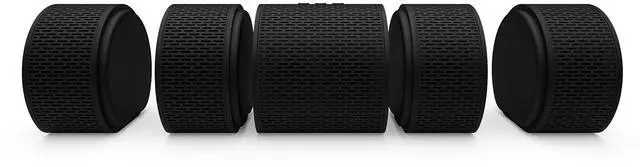 Main image of Air Audio The Worlds First Pull-Apart Wireless Bluetooth Speaker Portable Surround Sound and Multi-Room Use, Black