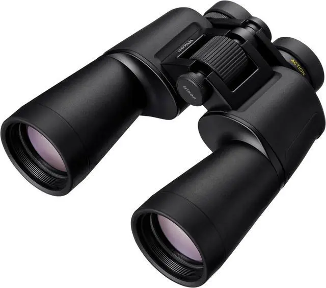 Main image of Action 16x50 Binocular | High-Power Large Objective Binoculars with Multilayer-Coated Optics, Turn-and-Slide Adjustable eyecups and Tripod-Ready Porro-Prism Design | Turn-and-Slide Adjustable eyecups,