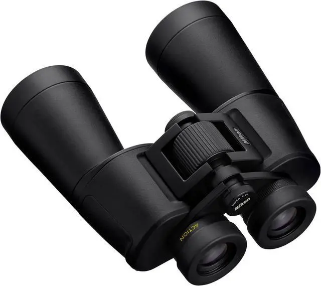 Alt view image 3 of 6 - Action 16x50 Binocular | High-Power Large Objective Binoculars with Multilayer-Coated Optics, Turn-and-Slide Adjustable eyecups and Tripod-Ready Porro-Prism Design | Turn-and-Slide Adjustable eyecups,