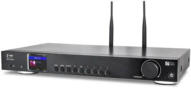 Main image of Ocean Digital WR-50 Internet Radio Tuner Component Wi-Fi, Ethernet LAN, Podcasts, Stereo Outputs to Connect Hi-Fi System, Bluetooth Receiver, USB Playback, Remote Control, 2.4" Color Display