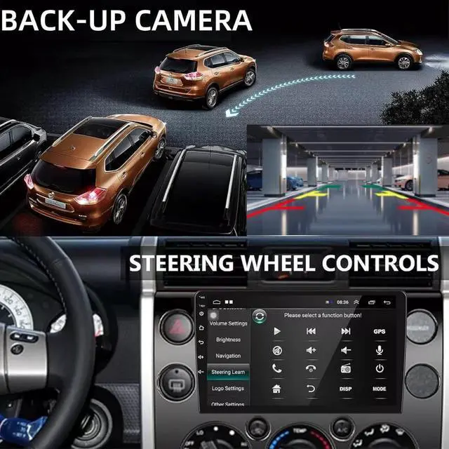 Alt view image 5 of 6 - (4G RAM+64G ROM) Car Radio for Nissan Sentra 2013-2017, Android 13.0 10.1 Inch 5G WiFi Sentra Stereo Support Carplay/Android Auto,GPS Navigation with Bluetooth,Backup Camera 1080P,SWC/FM Radio | 10.1
