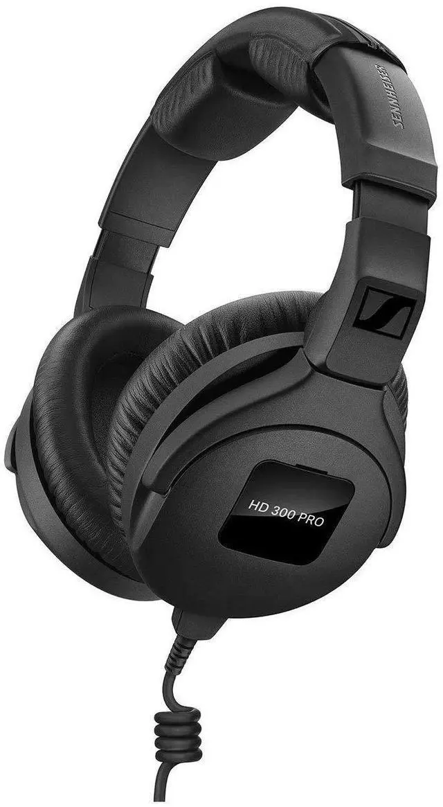 Main image of Professional HD 300 PRO Over-Ear Broadcast Headphones,Black | Linear frequency response with ambient noise attenuation for studio monitoring, live mixing and professional editing