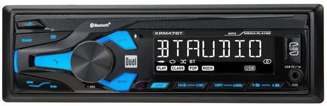Main image of Compatible Kubota Tractor Direct Connect Stereo Radio MP3 AM FM USB Aux Bluetooth LX2610 LX RTV-1100 RTX-1100C Harness Plug B2650 RTV RTX