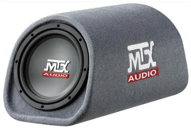 Alt view image 2 of 6 - Audio RT8PT 8 Inch 240 Watt Car Loaded Universal Powered High Performance Amplified Tube Box Vented Subwoofer Enclosure, RCA Connectivity