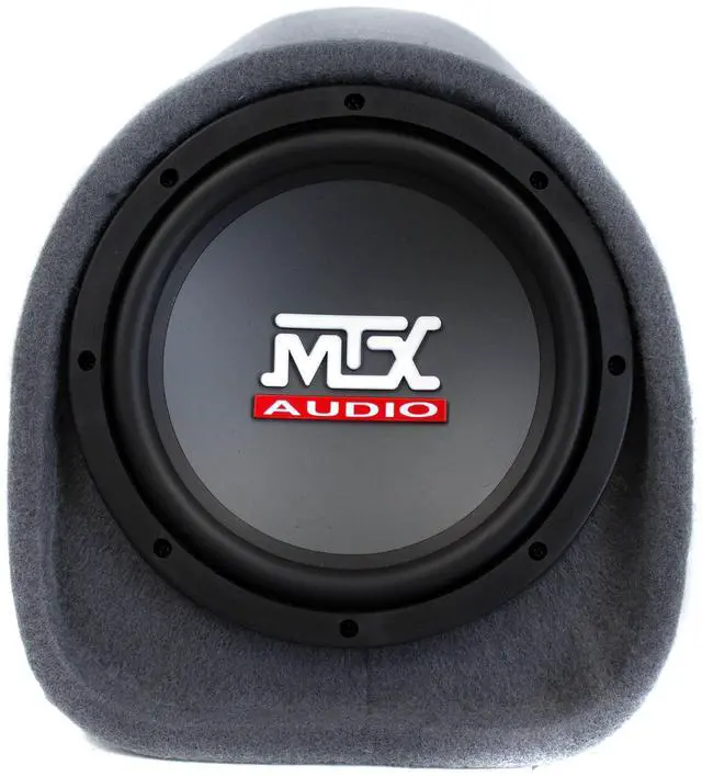 Alt view image 5 of 6 - Audio RT8PT 8 Inch 240 Watt Car Loaded Universal Powered High Performance Amplified Tube Box Vented Subwoofer Enclosure, RCA Connectivity