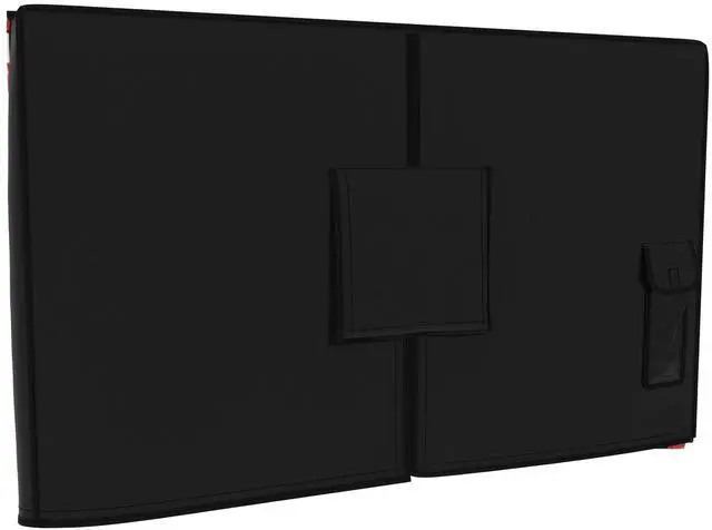 Alt view image 4 of 6 - Outdoor 86"-90" TV Set Cover,Scratch Resistant Liner Protect LED Screen Best-Compatible with Standard Mounts and Stands (American Flag)