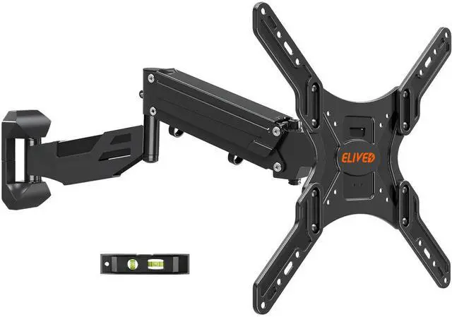 Main image of Height Adjustable TV Mount for Most 26-55 Inch tvs, Holds 11-66 lbs, Spring Arm Full Motion Swivel Tilt Articulating TV Wall Mount Bracket, Max VESA 400x400mm | Full motion swivel & tilt articulating