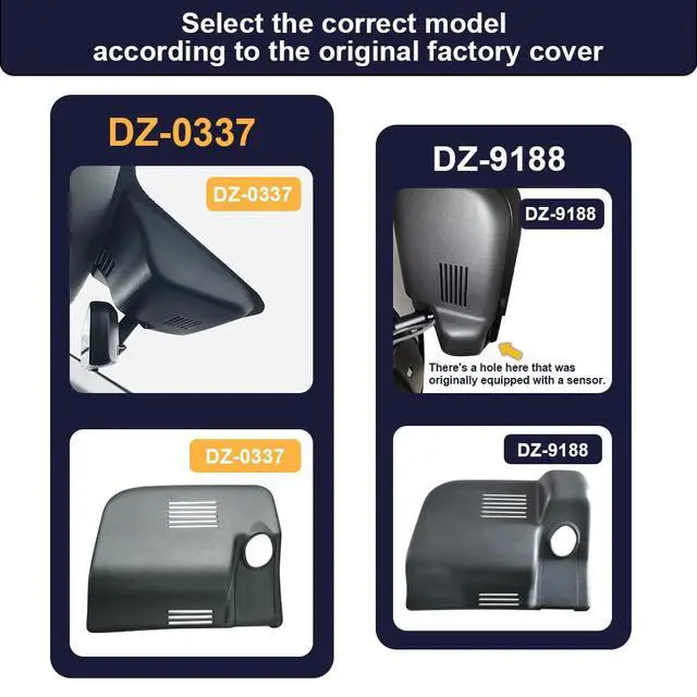 Alt view image 2 of 6 - 4K Dash Cam Suitable for Honda Ridgeline 2017-2026 RT RTS Trail Sport Black Edition RTL (DZ-0337), OEM Look, UHD 2160P Video, WiFi & APP, Loop Recording, G-Sensor, Plug & Play, 64GB Card