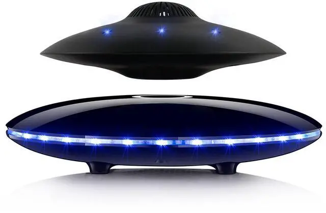 Main image of Magnetic Levitating Bluetooth Speaker, Levitating UFO Speakers with LED Lights, 360 Degree Rotation,Wireless Floating Speakers for Home Office Decor Cool Tech Gadgets,Creative Gifts