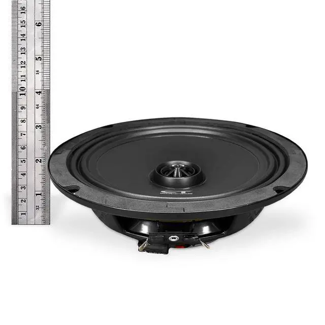 Alt view image 2 of 6 - Tropo 6.5 160 Watt Shallow-Mount Coaxial Car Speakers - Pair
