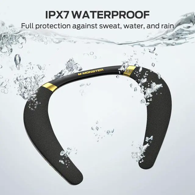 Alt view image 4 of 6 - Boomerang Neck Speaker Bluetooth Wireless