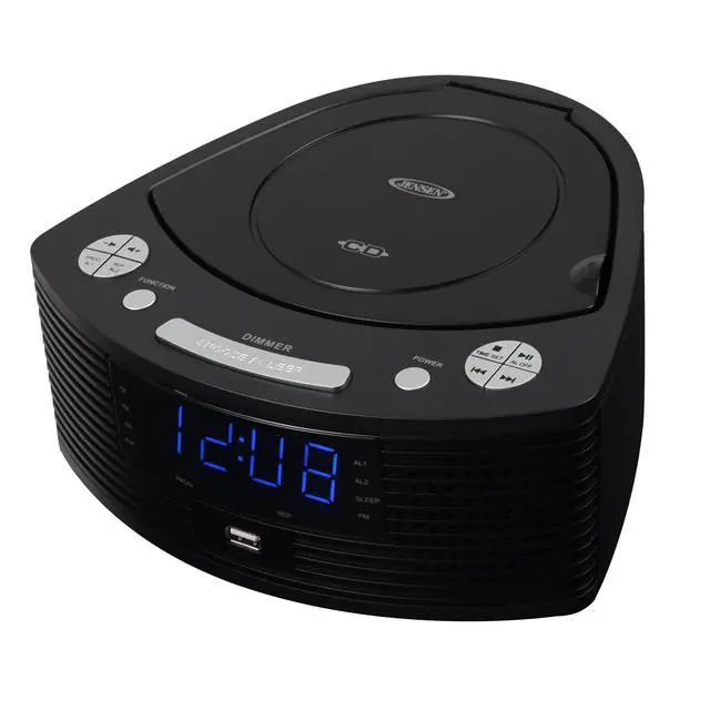 Alt view image 3 of 5 - ® Stereo Compact Disc Player with AM/FM Digital Dual Alarm Clock Radio