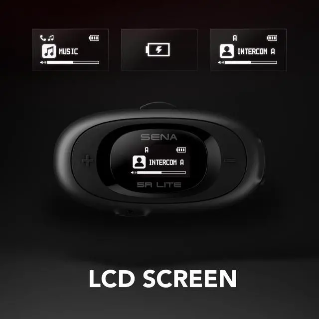 Alt view image 6 of 6 - 5R LITE Two-Way HD Motorcycle Bluetooth Intercom Headset