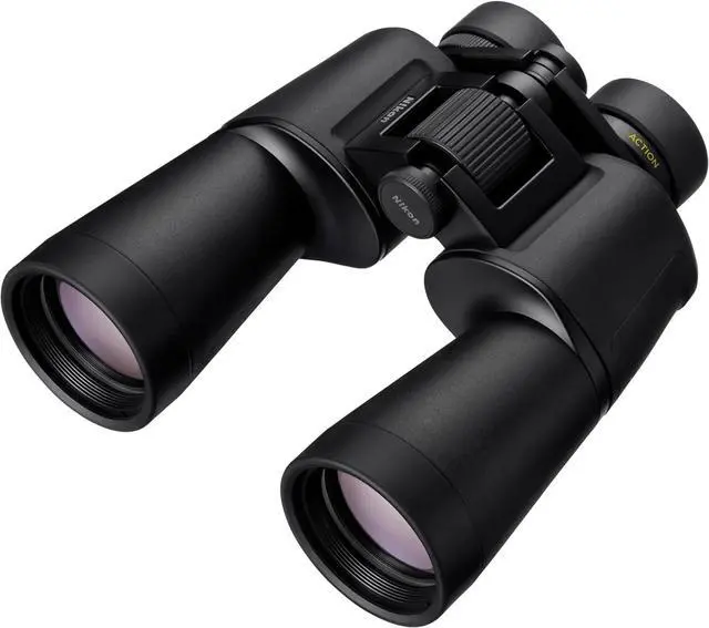 Main image of Action 7x50 Binocular | Multilayer-Coated Optics, Bright 50mm Objective Lenses, 7X Power, Turn-and-Slide Adjustable eyecups and Tripod-Ready Porro-Prism Design | Turn-and-Slide Adjustable eyecups, mul