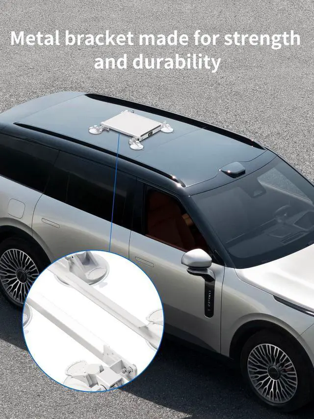 Alt view image 6 of 6 - Starlink Mini Mount,180°Rotatable Starlink Mini Suction Cup Mount | with Large Durable Suction Cup,Strong Frame,35mm Extendable Starlink Mini Mount Kit for Car Sunroof,RV,Boat,Airplane