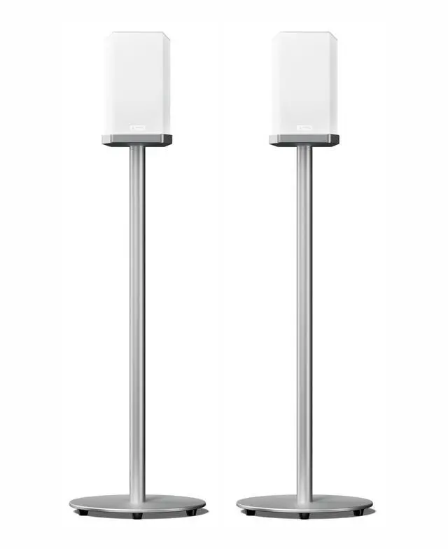 Main image of Floor Speaker Stand Pair,31Inch Height Speaker Stand for Home Theater, 8.8LB Capacity Sturdy Metal Audio Mount with Anti-Slip Base, Only Compatible with Thunderbeat Speakers