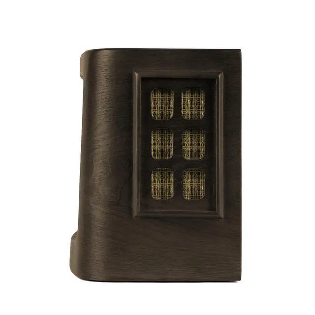 Alt view image 6 of 6 - Vint Vintage Wood Retro Radio | Wireless Charging Pad | AM/FM Radio Speaker with Bluetooth & AUX Input | Mid-Century Modern Design | Handcrafted Ashtree Wood Exterior