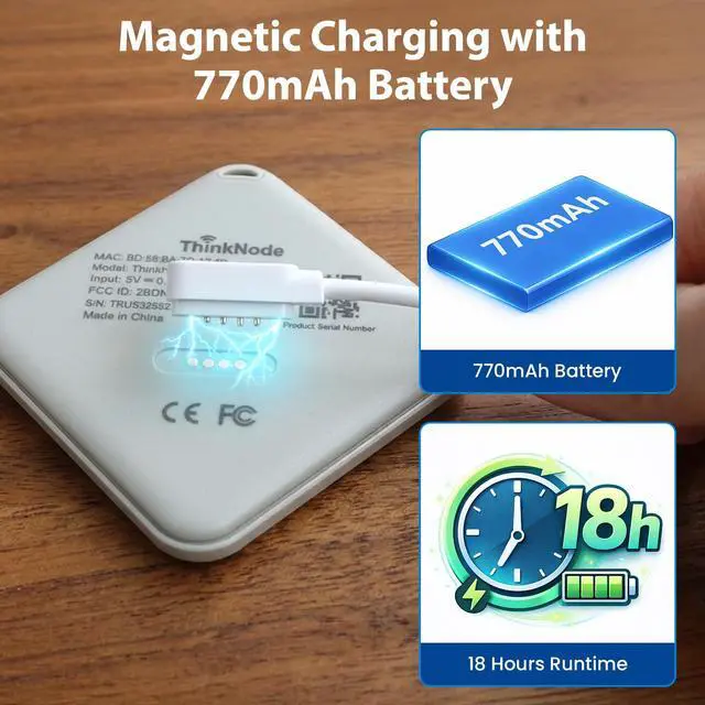 Alt view image 4 of 6 - Card Tracker Compatible for Meshtastic with GPS/WiFi/BT Function | ThinkNode M3 Tracker Card with LR1110 and nRF52840 for Indoor and Outdoor Positioning, 915 MHz, IP66 Waterproof