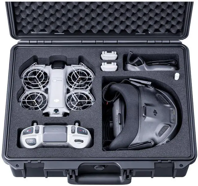 Main image of Titan N210 Hard Case for DJI Neo 2,Goggles N3/3,RC Motion3/FPV RC | CASE ONLY,Fits Motion Fly More Combo,IP67 Waterproof,Shockproof,CNC Cut Premium Foam