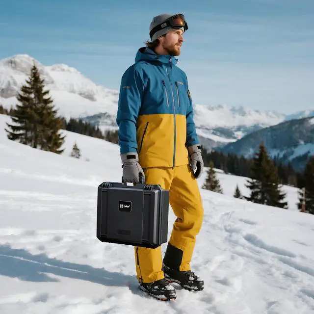 Alt view image 5 of 6 - Titan N210 Hard Case for DJI Neo 2,Goggles N3/3,RC Motion3/FPV RC | CASE ONLY,Fits Motion Fly More Combo,IP67 Waterproof,Shockproof,CNC Cut Premium Foam