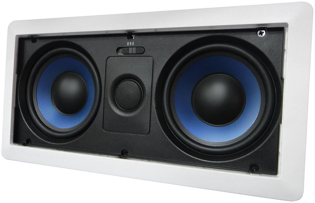 Main image of 5252W in-Wall Speaker with Pivoting Tweeter (Dual 5.25 Inch in-wall Center Channel)