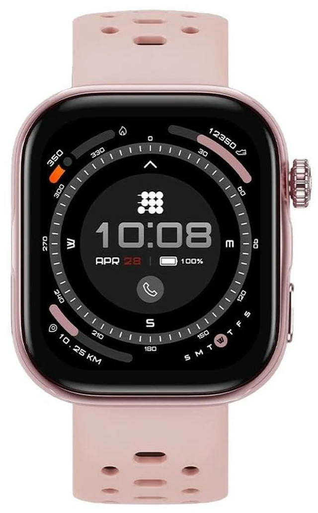 Main image of VIVA Pro 2 Smartwatch, 1.85 AMOLED HD, Built-In GPS, Offline Maps, Barometer, Compass, VITA AI, AI Coach, Readiness & Sleep Scores, 100+ Sports Modes, 5ATM, 10-Day Battery Rose Gold