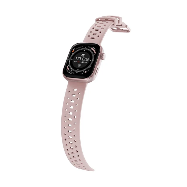 Alt view image 3 of 7 - VIVA Pro 2 Smartwatch, 1.85 AMOLED HD, Built-In GPS, Offline Maps, Barometer, Compass, VITA AI, AI Coach, Readiness & Sleep Scores, 100+ Sports Modes, 5ATM, 10-Day Battery Rose Gold