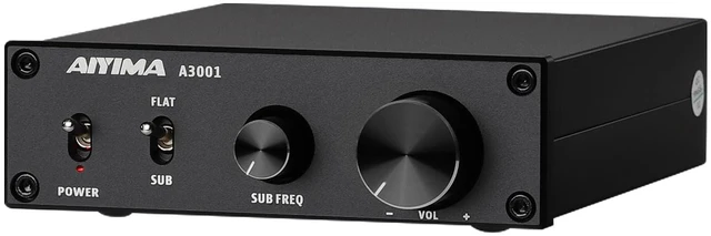 Main image of TPA3255 Mono Subwoofer Amp & Full-Frequency Switchable 300W FLAT & SUB Bass Modes,Passive Speaker & Active Sub Outputs.Class D Amplifier for TV, PC & Home Theater,DC36V Adapter