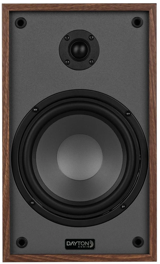 Alt view image 3 of 6 - Classic B65 Bookshelf Speakers, 6.5" Woofer & 1" Tweeter, Passive 2-Way Design, 60W RMS, for Music, TV & Home Audio Systems Wood
