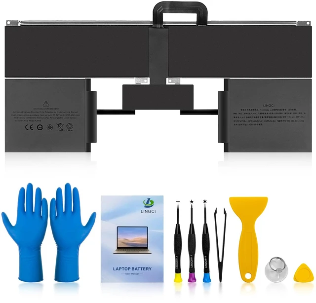 Main image of A2681 Battery,A2669 Battery Replacement for MacBook Air 13" A2681(M2,2022) A3113(M3,2024) (Upgraded High Performance 11.54V 52.6Wh 4561mAh)