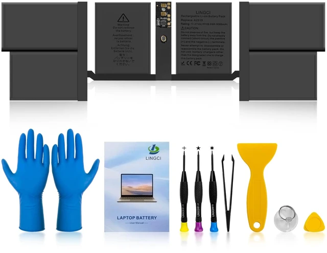 Main image of A2519 Battery,A2442 Battery Replacement for MacBook Pro A2442(2021) 14-inch A2519 Battery(Upgraded High Performance 69.6Wh 11.47V 6068mAh)