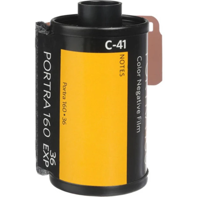 Alt view image 2 of 2 - 35mm Professional Portra Color Film (ISO 160) 6031959,Yellow Color photography with ISO 160, 36 exposures per roll and 35mm format