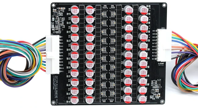 Main image of 17S 20S 21S 5A Capacitor Active Equalizer Balancer Battery Energy Transfer LFP Lifepo4 Lithium Li-ion/Titanate LTO Battery, BMS Balancer PCB, Capacitor Active Equalization Module, Whole Group Balancer