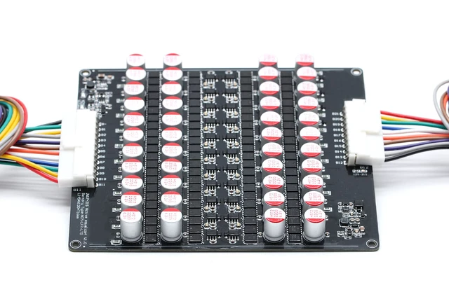 Alt view image 2 of 7 - 17S 20S 21S 5A Capacitor Active Equalizer Balancer Battery Energy Transfer LFP Lifepo4 Lithium Li-ion/Titanate LTO Battery, BMS Balancer PCB, Capacitor Active Equalization Module, Whole Group Balancer