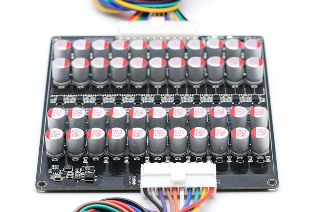 Alt view image 4 of 7 - 17S 20S 21S 5A Capacitor Active Equalizer Balancer Battery Energy Transfer LFP Lifepo4 Lithium Li-ion/Titanate LTO Battery, BMS Balancer PCB, Capacitor Active Equalization Module, Whole Group Balancer
