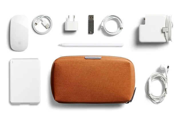Alt view image 6 of 7 - Tech Kit (Tech Accessories Organizer Pouch, Zipper Closure Design, Stores Power Bank, Phone Charger, Cables & More, Internal)