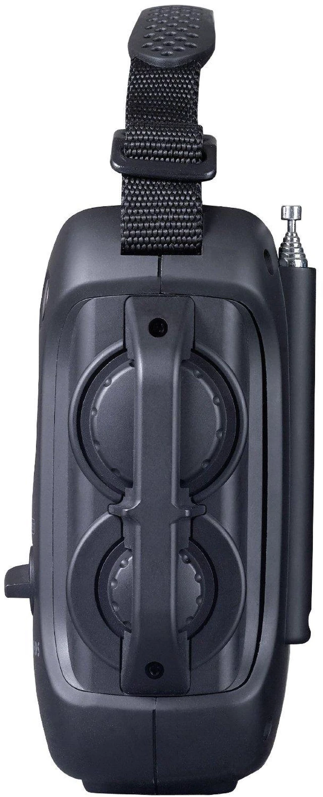 Alt view image 4 of 7 - Voyager Pro KA600 Digital Solar Dynamo Hand Crank AM/FM/LW/SW & NOAA Weather Emergency Radio with Flashlight, Reading Lamp,Smart Phone Charger & RDS and Real-Time Alert, with AC Adapter, Black