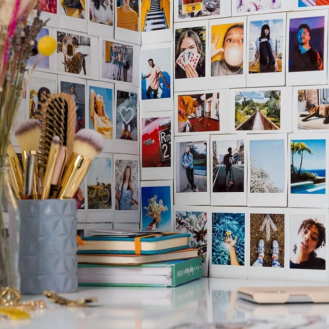 Alt view image 6 of 6 - Instax Mini Instant Camera Film with Sandisk 32 GB USB Flash Drive + 3 x Mini Twin Packs (60 Sheets) and Buzz-Photo Microfiber Cleaning Cloth