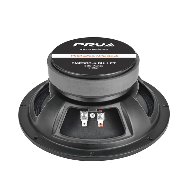Alt view image 5 of 6 - 8 Inch Midrange Speaker 8MR500-4 Bullet, 500 Watts Program Power, 4 Ohm, 1.5 in Voice Coil Bullet Speakers for Car Audio Door Louspeaker (Single)