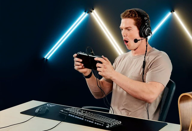 Alt view image 5 of 7 - ModMic USB 2 Attachable Gaming Microphone for Headphones on PC, PS5, VR